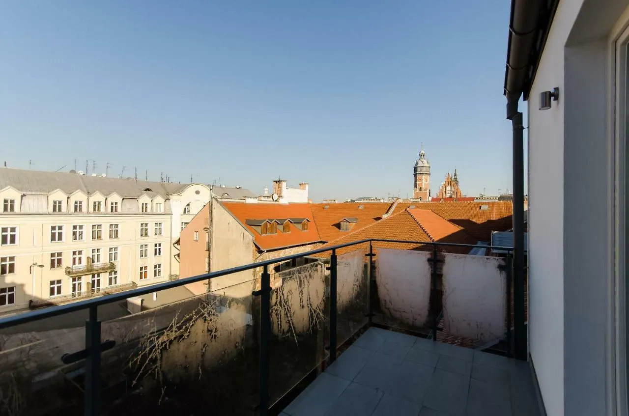 クラクフKazimierz Penthouse With Private Terraceアパートメント 0*, クラクフ ポーランド
