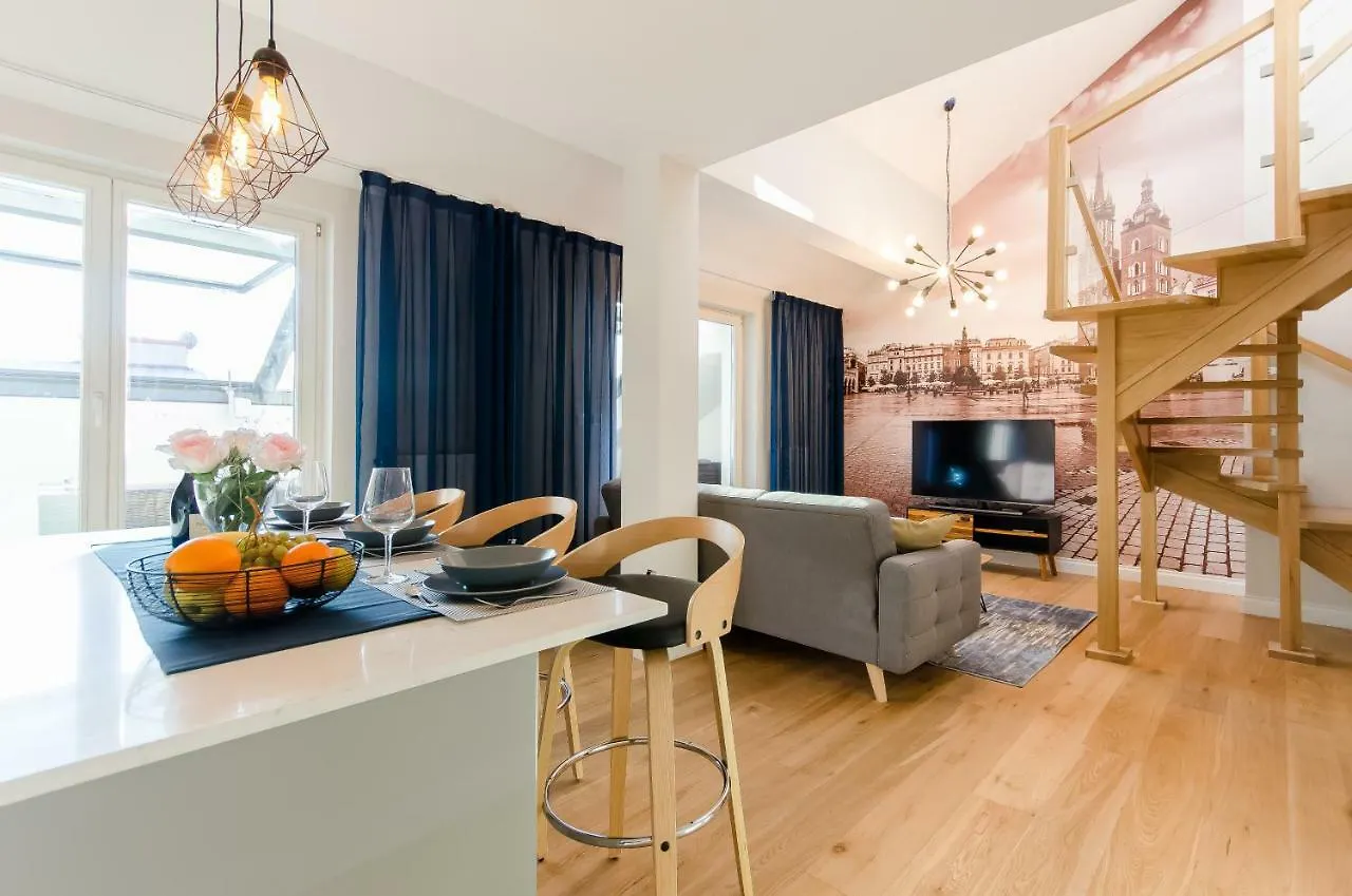 クラクフKazimierz Penthouse With Private Terraceアパートメント 0*, クラクフ