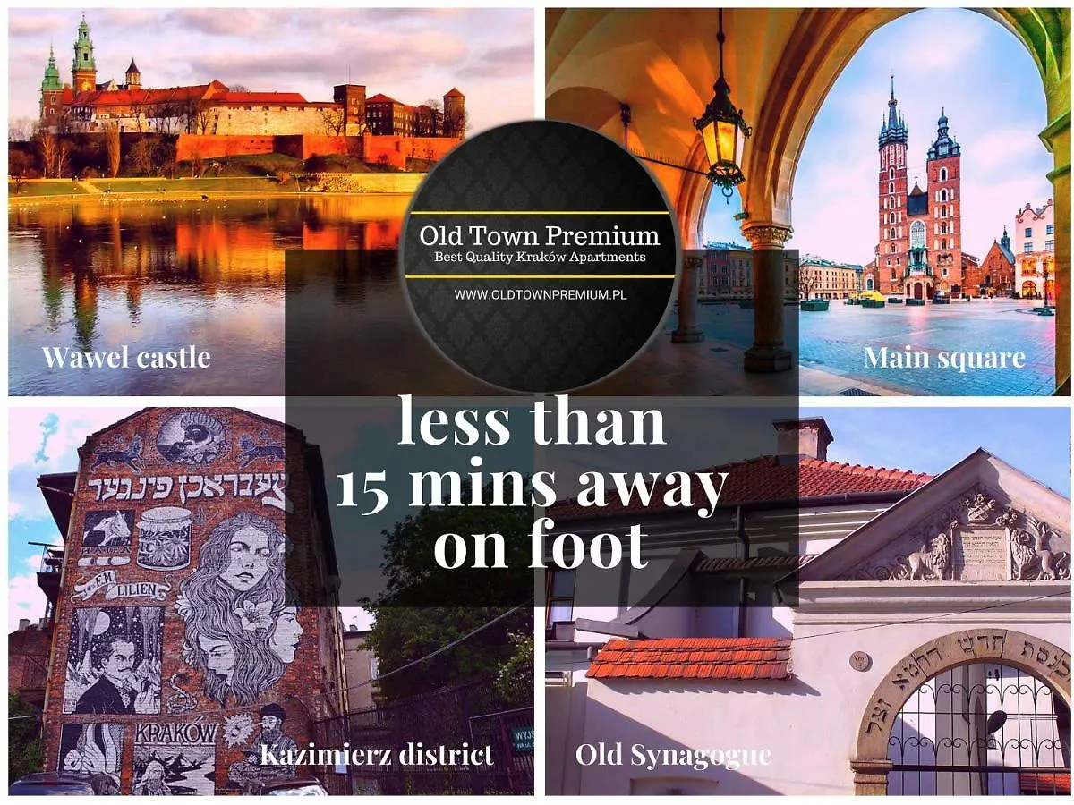 クラクフKazimierz Penthouse With Private Terraceアパートメント