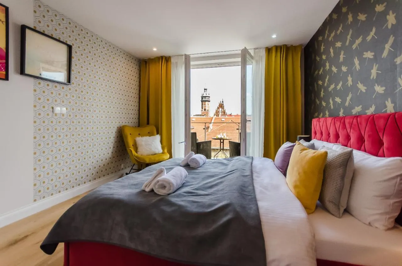 クラクフKazimierz Penthouse With Private Terraceアパートメント 0*, クラクフ ポーランド